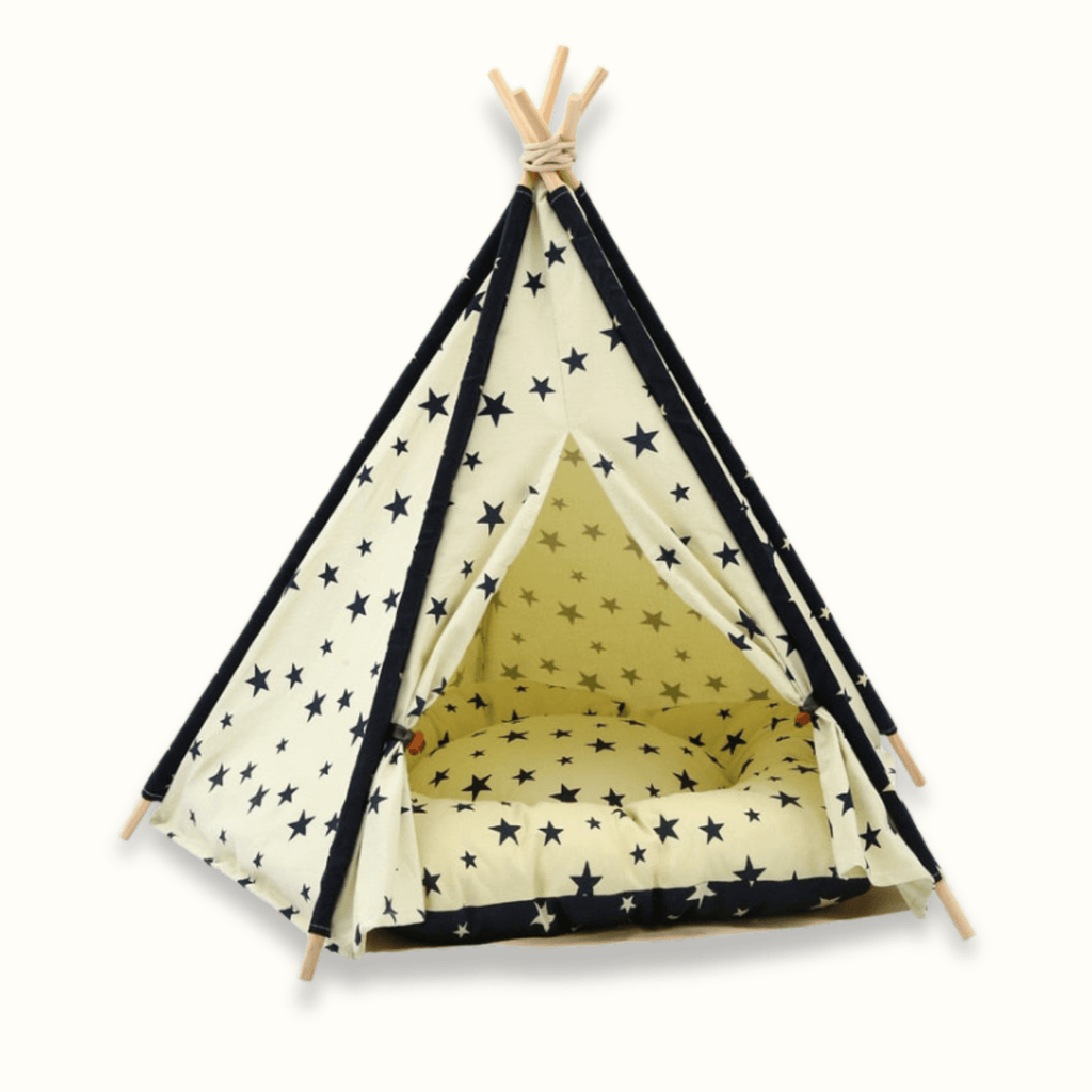 Snugwood - Houten Katoenen Hondenbed - Mivero