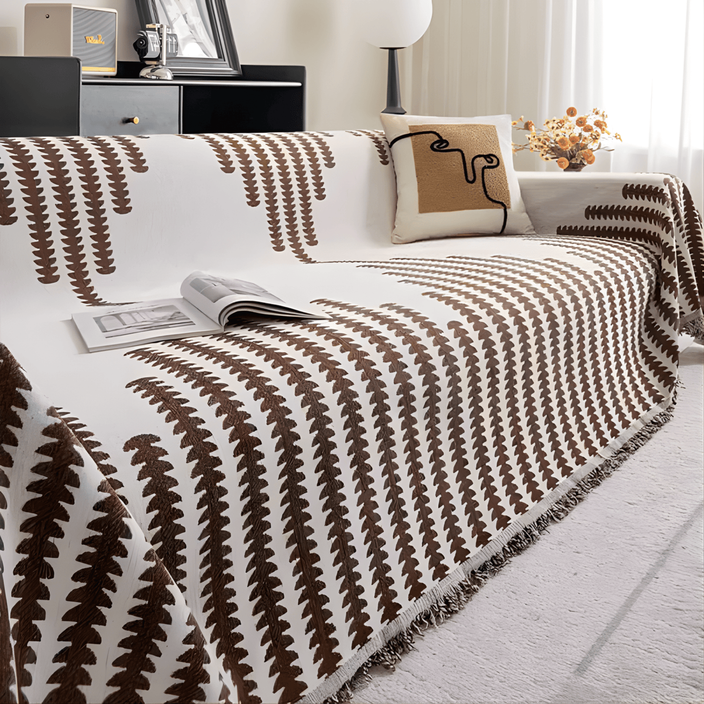 sofura - bankhoes huisdieren anti - krab chenille - mivero