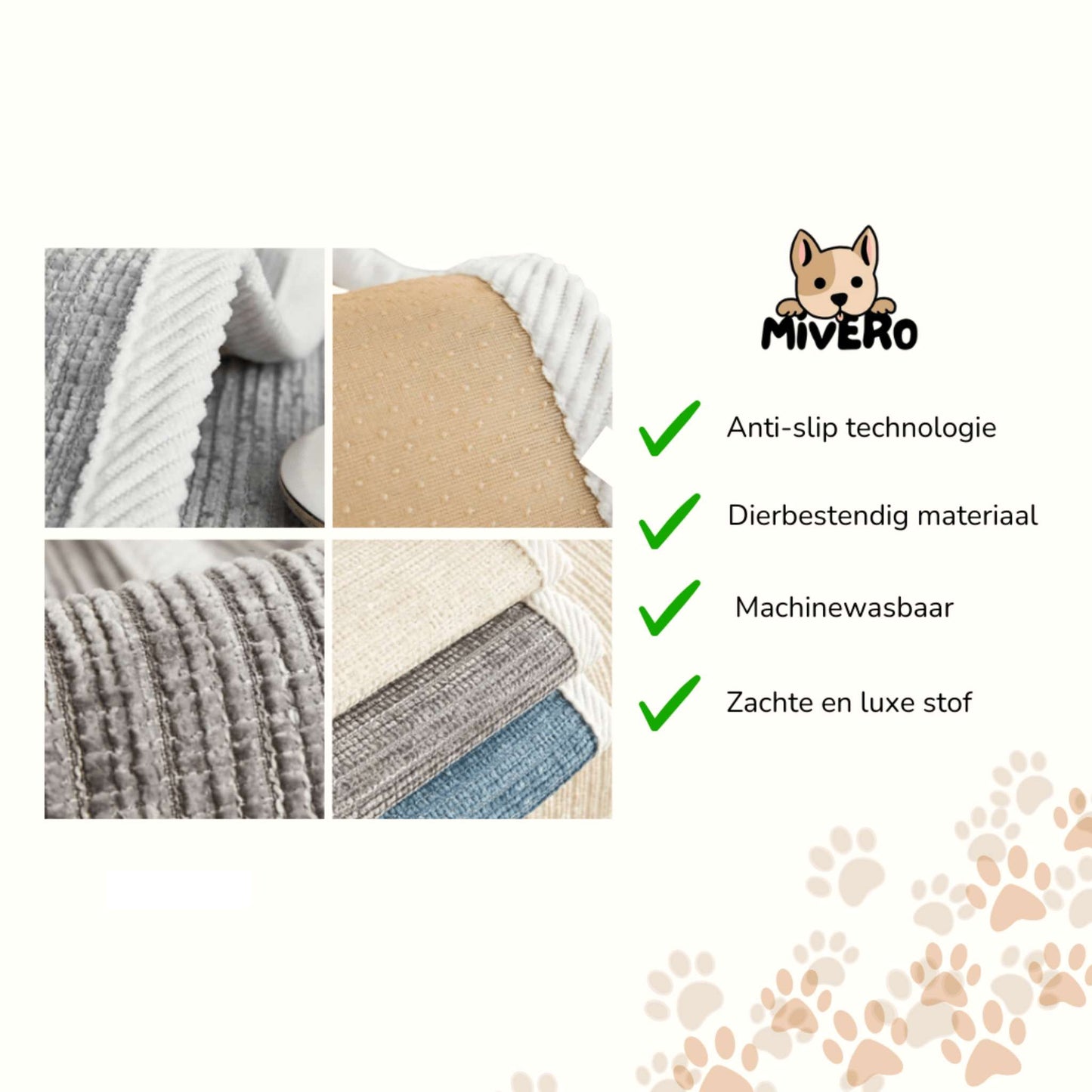 staycover - antislip beschermende bankhoes - mivero