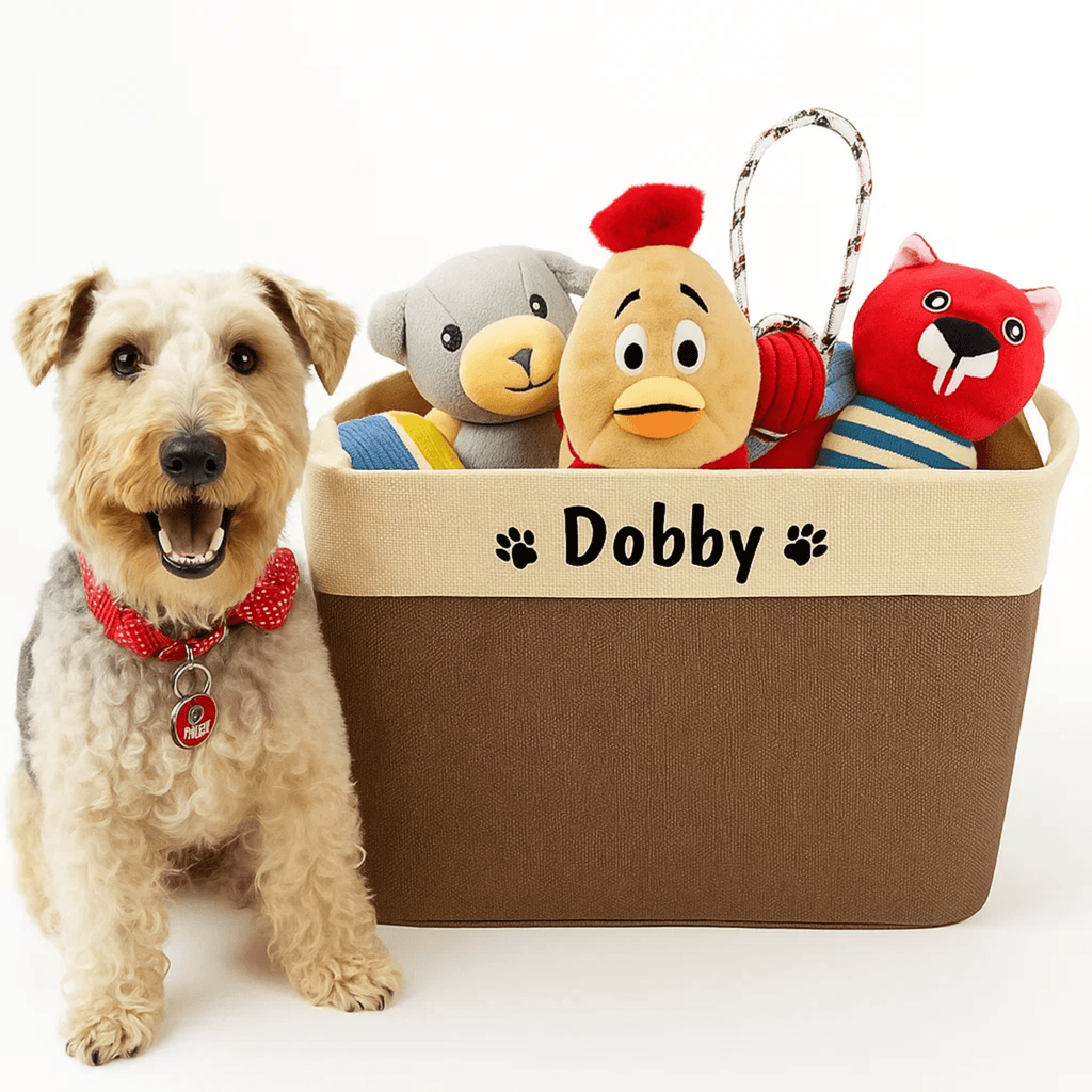 Tidybox - Gepersonaliseerde Opbergbox Hondenspeelgoed - Mivero