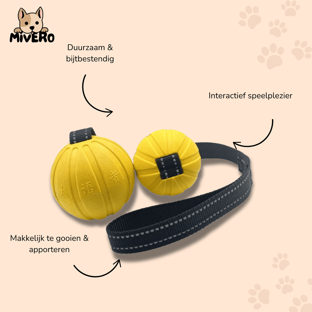 TuffFetch - Drijvende Kauwbestendige Hondenbal - Mivero