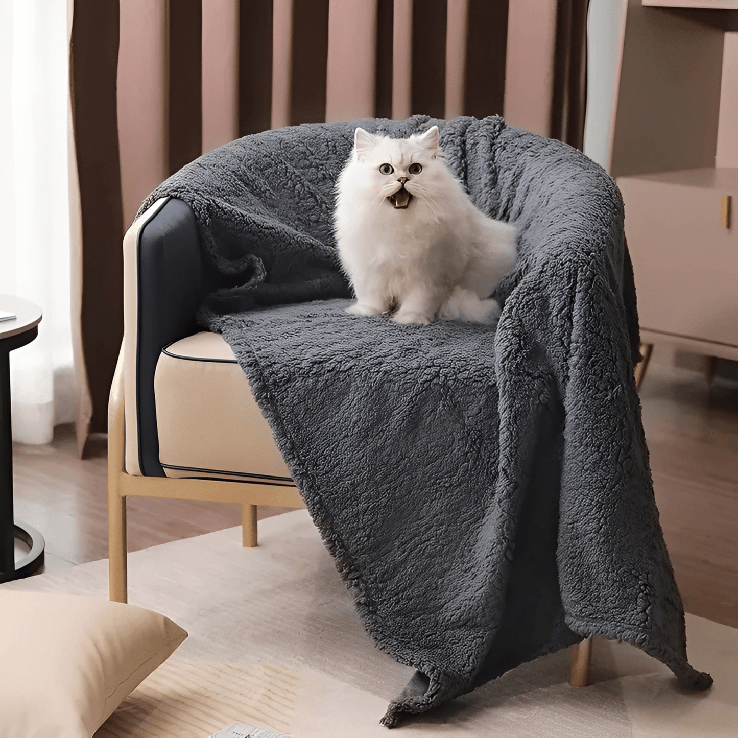 warmwoof - pluche fleece huisdierdeken - mivero
