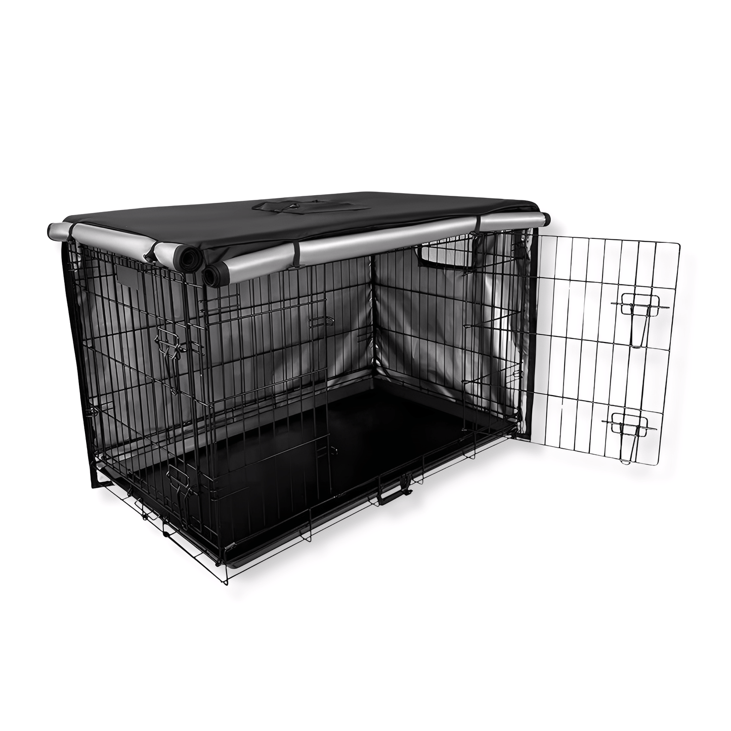 zencrate - ademend verduisterend hondenbenchhoes - mivero