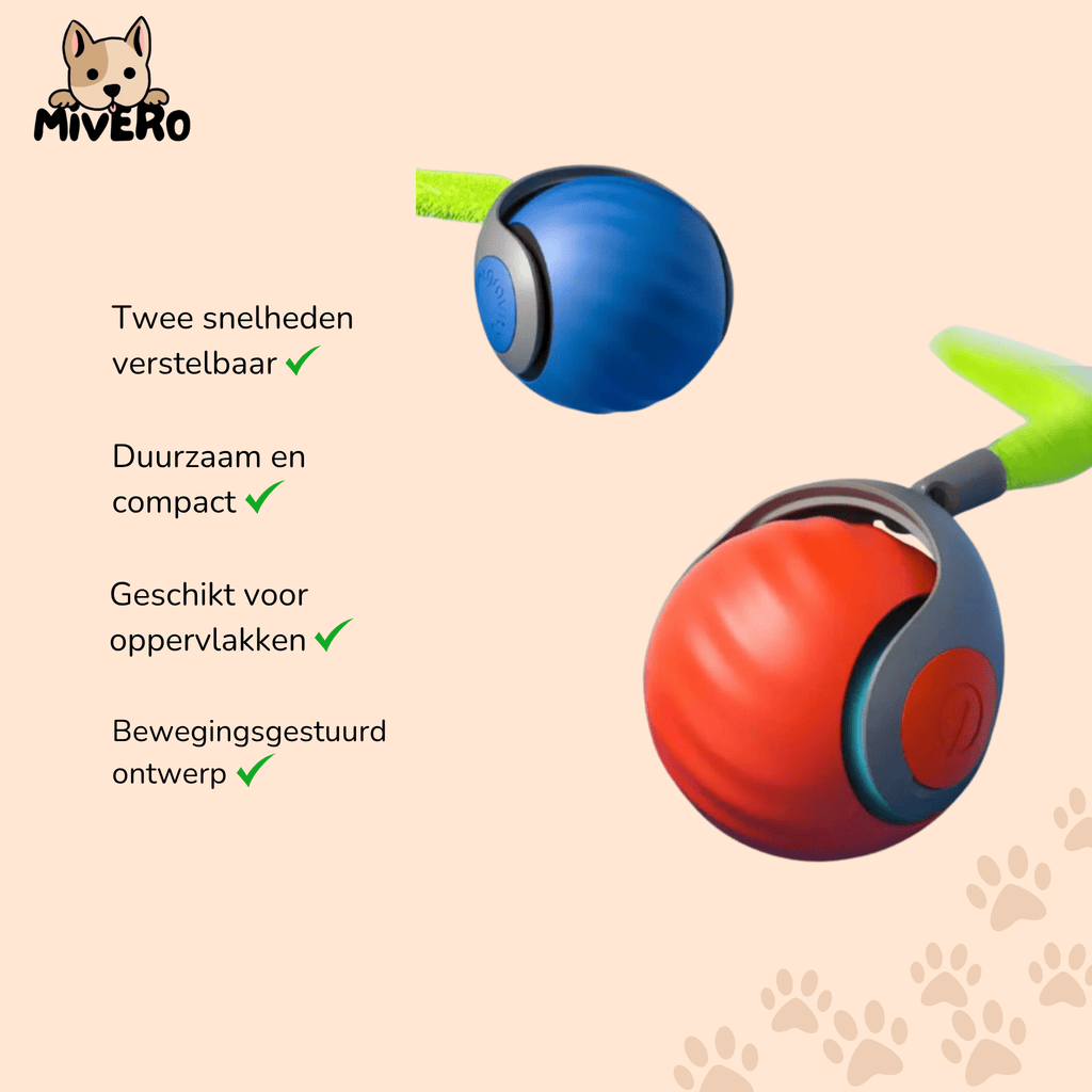 Zoomball 2.0 - Houdt katten actief en speels - Mivero